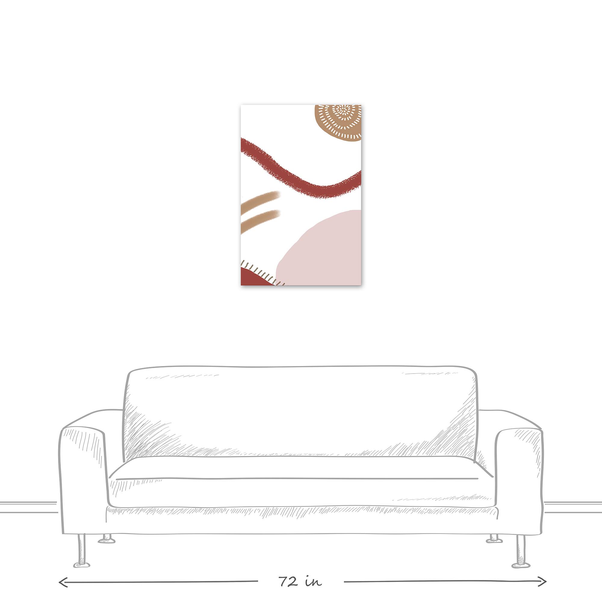 Circle Stroke 20" x 30" Canvas Wall Art